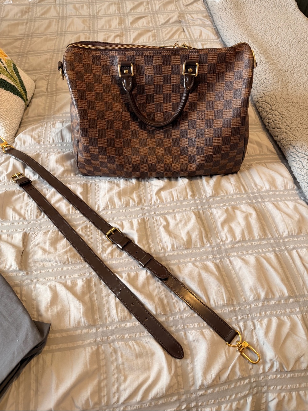 Louis Vuitton Speedy Damier Bandolier 35